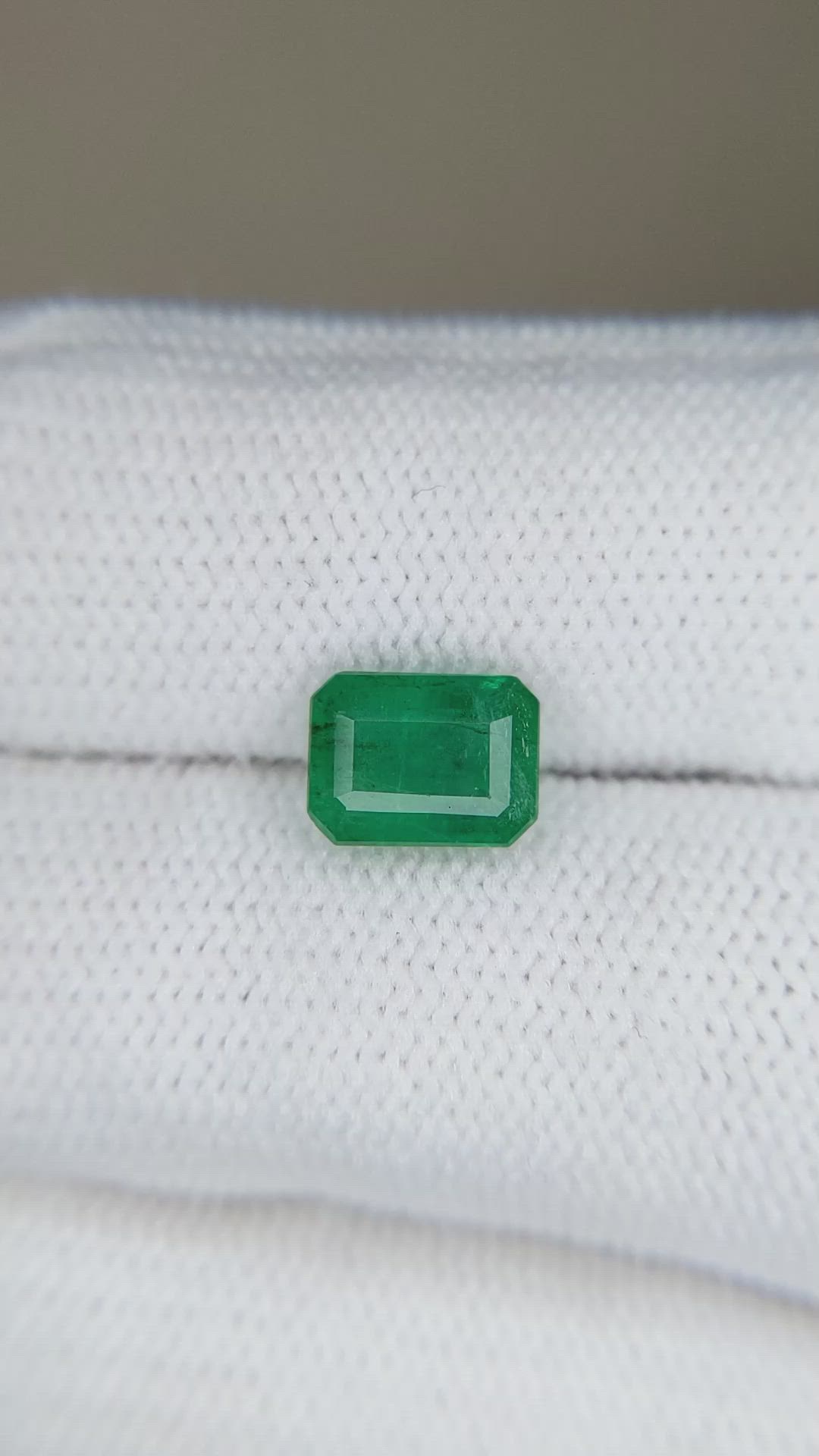 1.44 Ct. Emerald from Zambia Size Video