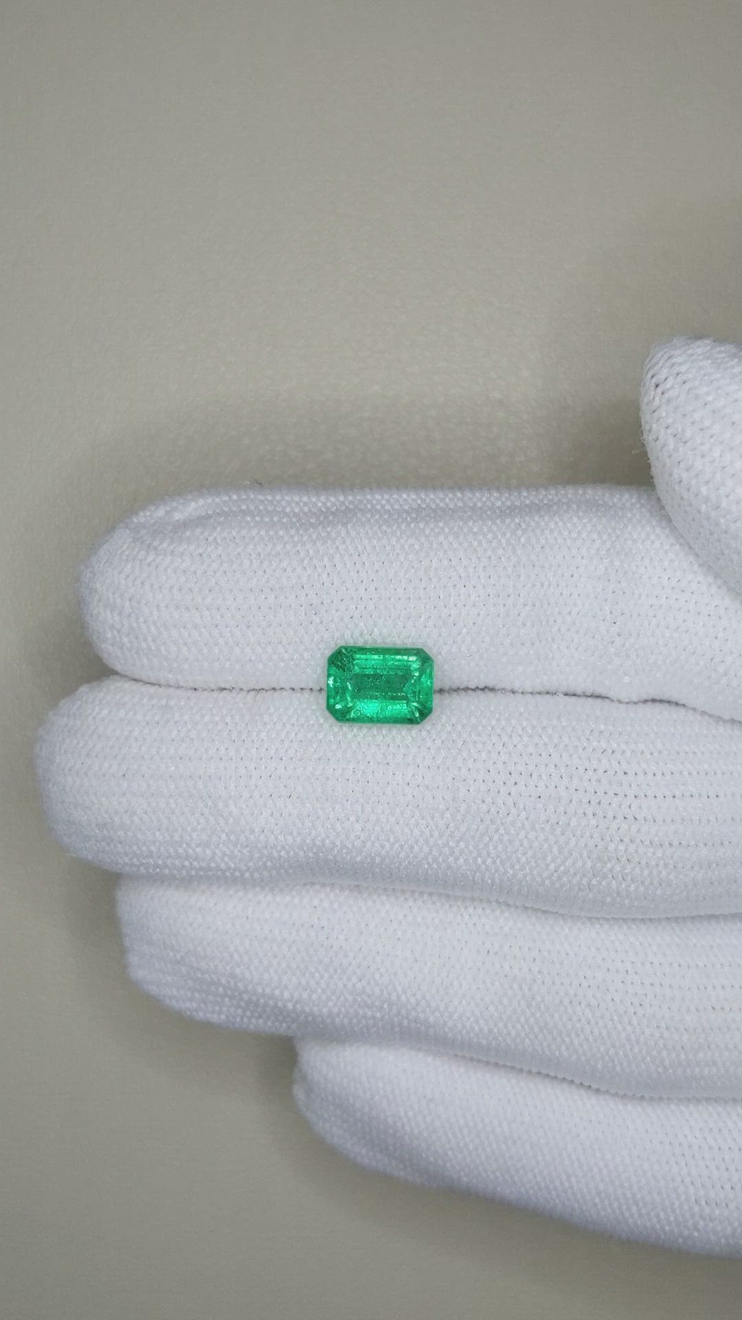 1.74 Ct. Emerald from Zambia Size Video