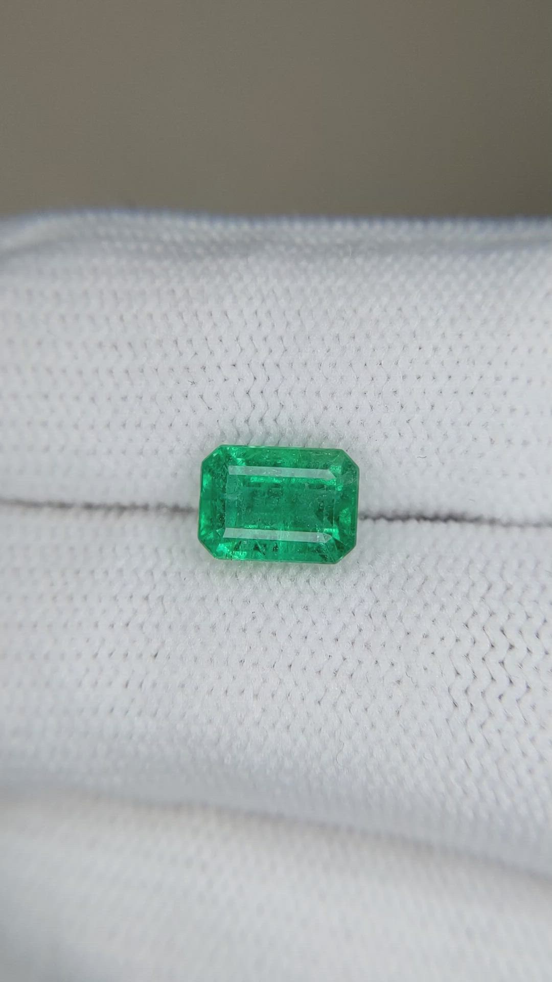1.74 Ct. Emerald from Zambia Size Video