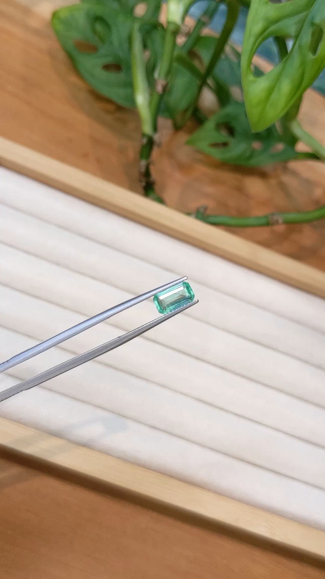 1.58 Ct. Emerald from Nigeria Size Video
