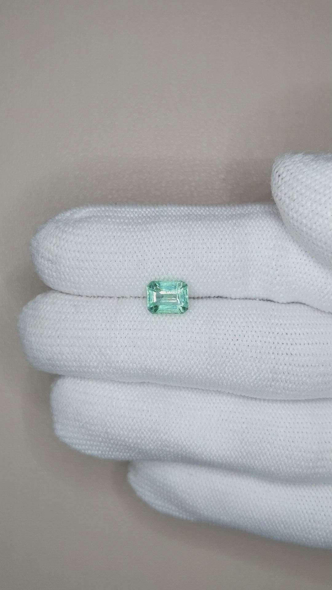 1.34 Ct. Emerald from Nigeria Size Video