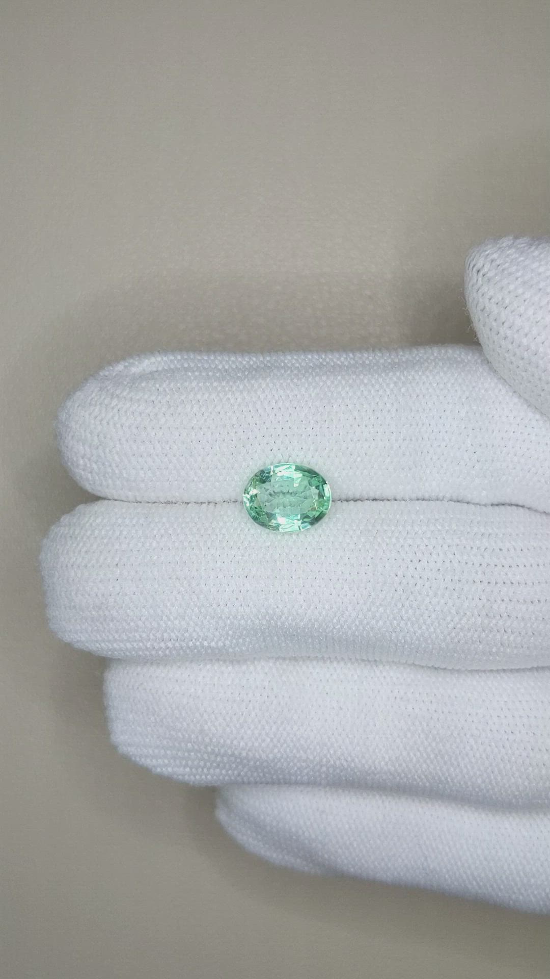 1.63 Ct. Emerald from Nigeria Size Video