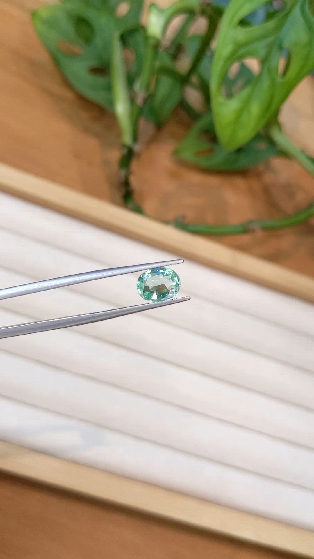 1.63 Ct. Emerald from Nigeria Size Video