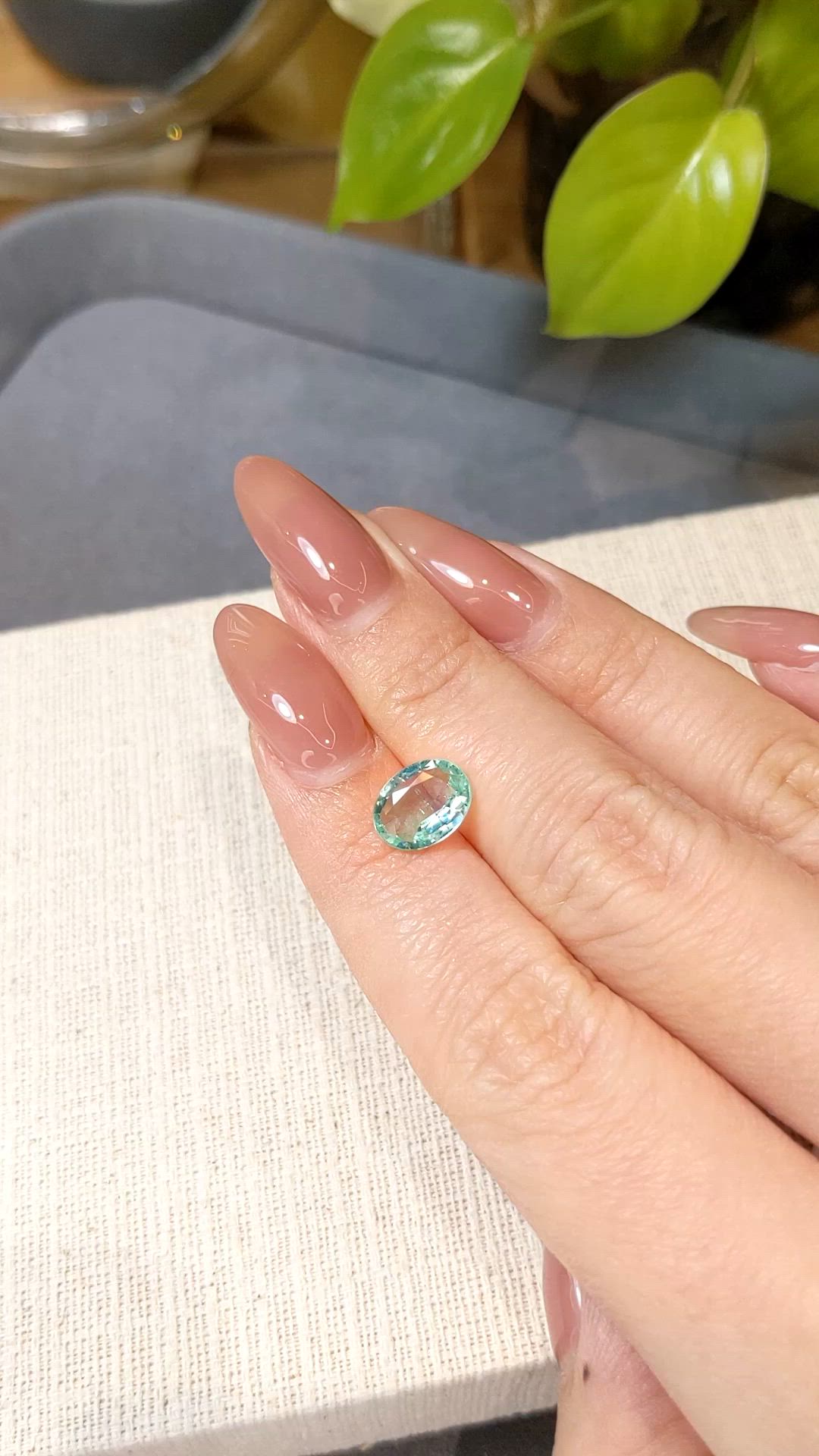 1.73 Ct. Emerald from Nigeria Size Video