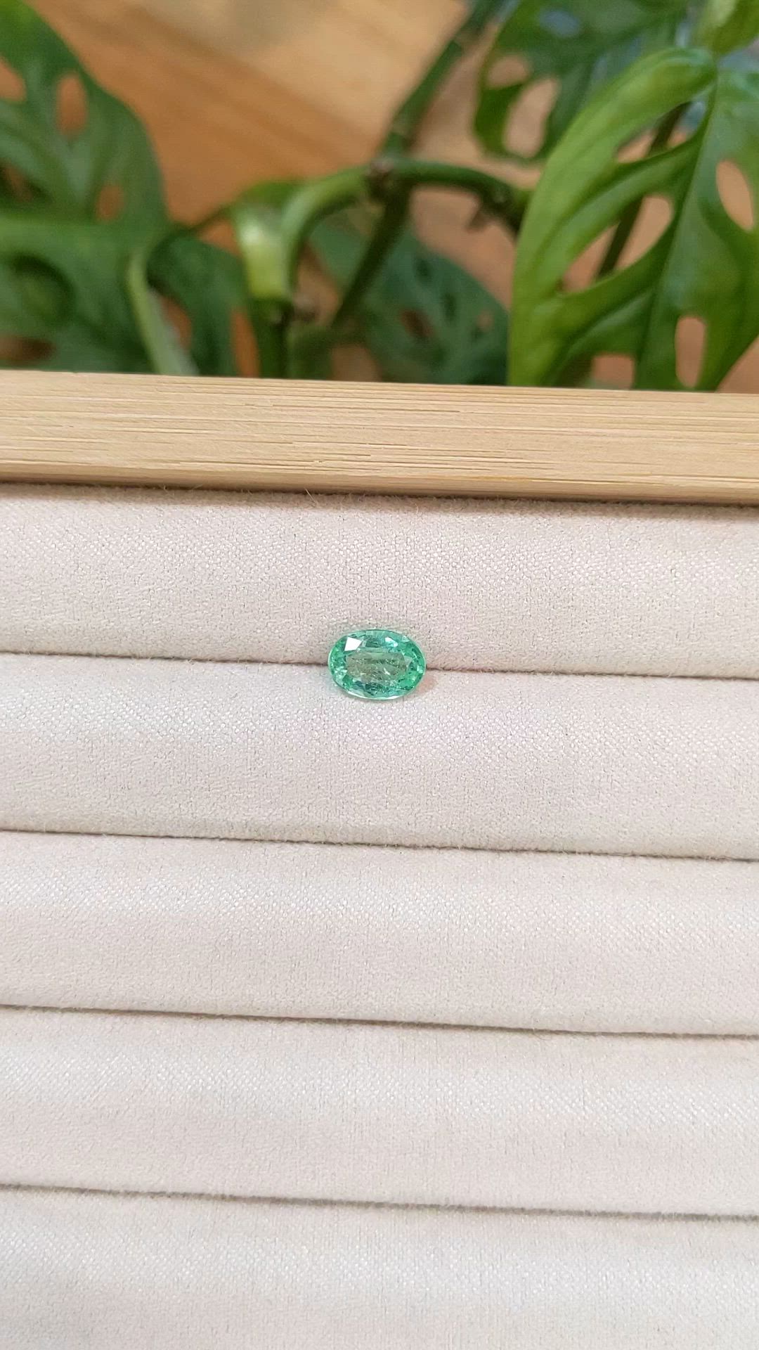 1.26 Ct. Emerald from Nigeria Size Video