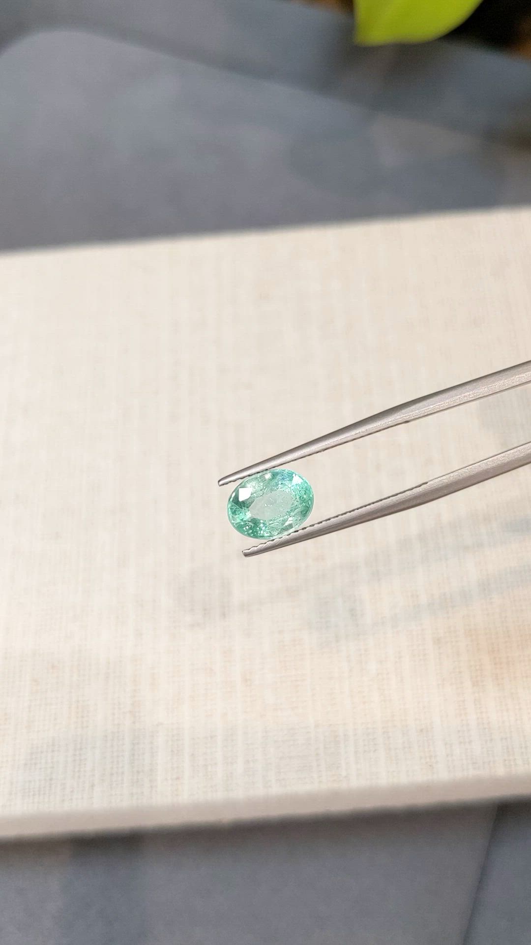 2.19 Ct. Emerald from Nigeria Size Video