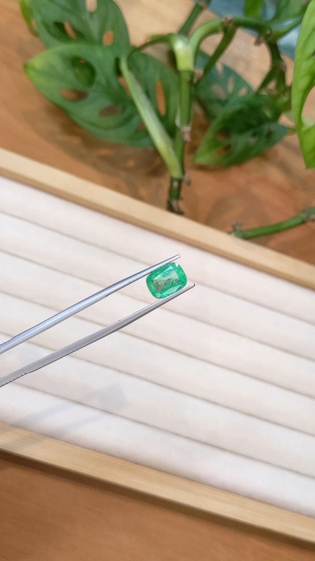2.62 Ct. Emerald from Nigeria Size Video