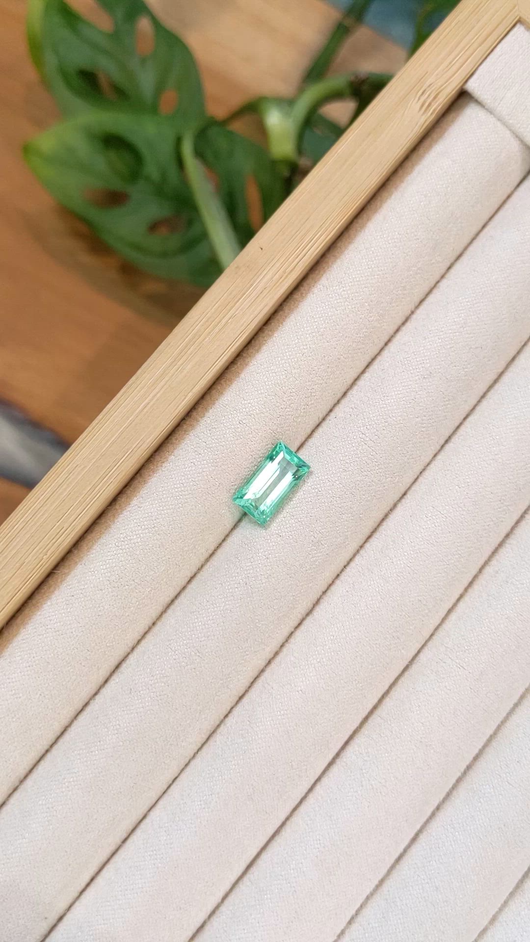 2.77 Ct. Emerald from Nigeria Size Video