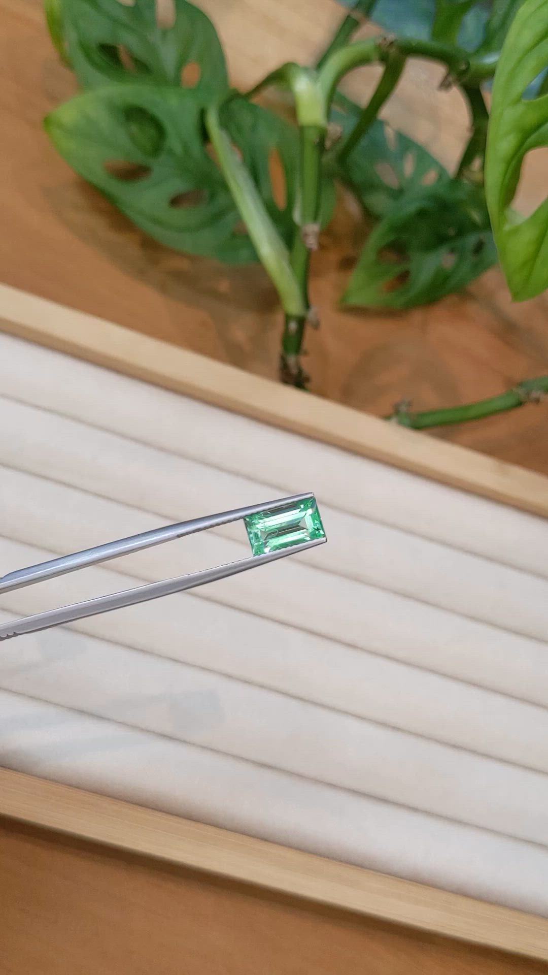 2.77 Ct. Emerald from Nigeria Size Video