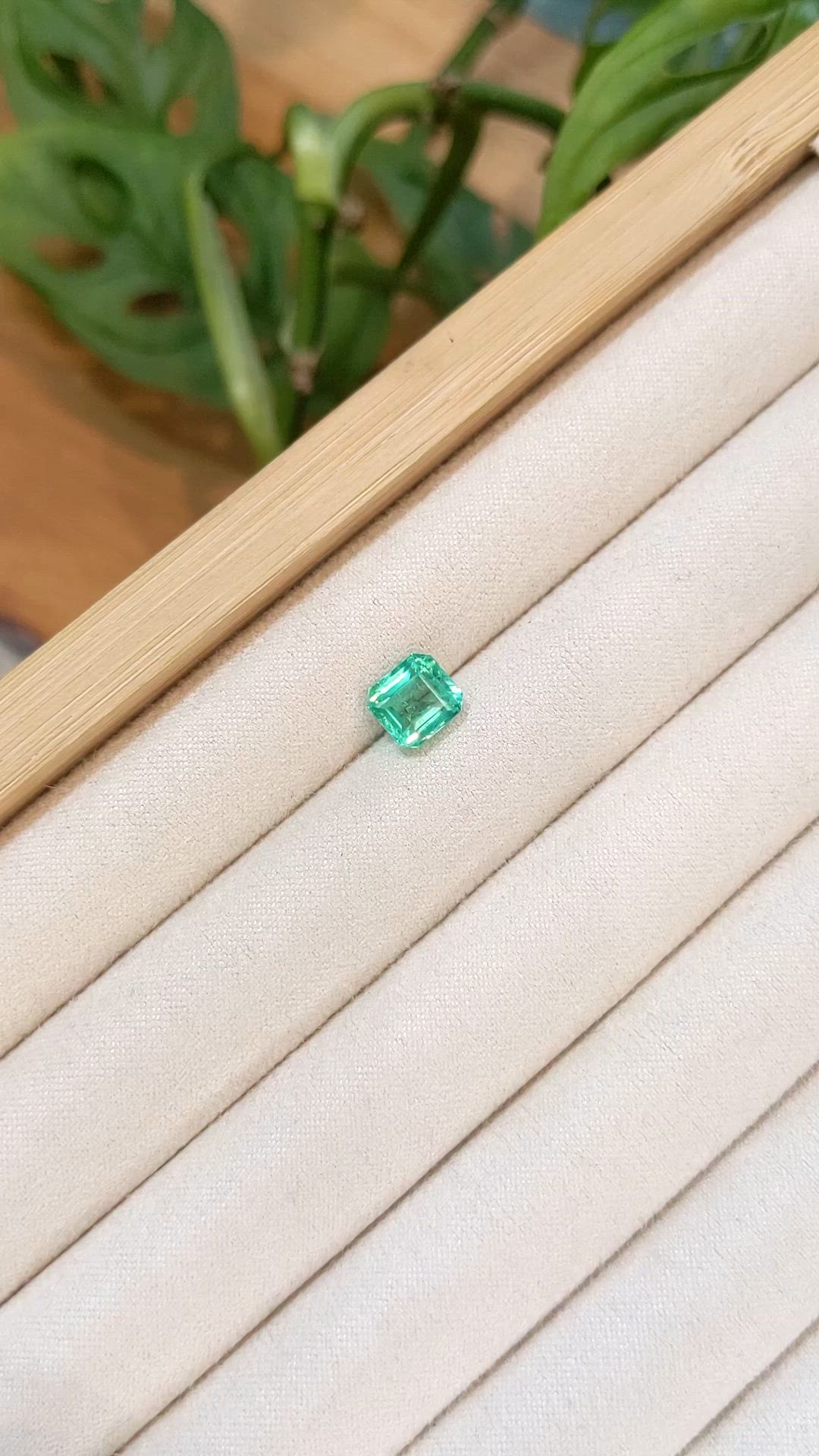 1.85 Ct. Emerald from Nigeria Size Video