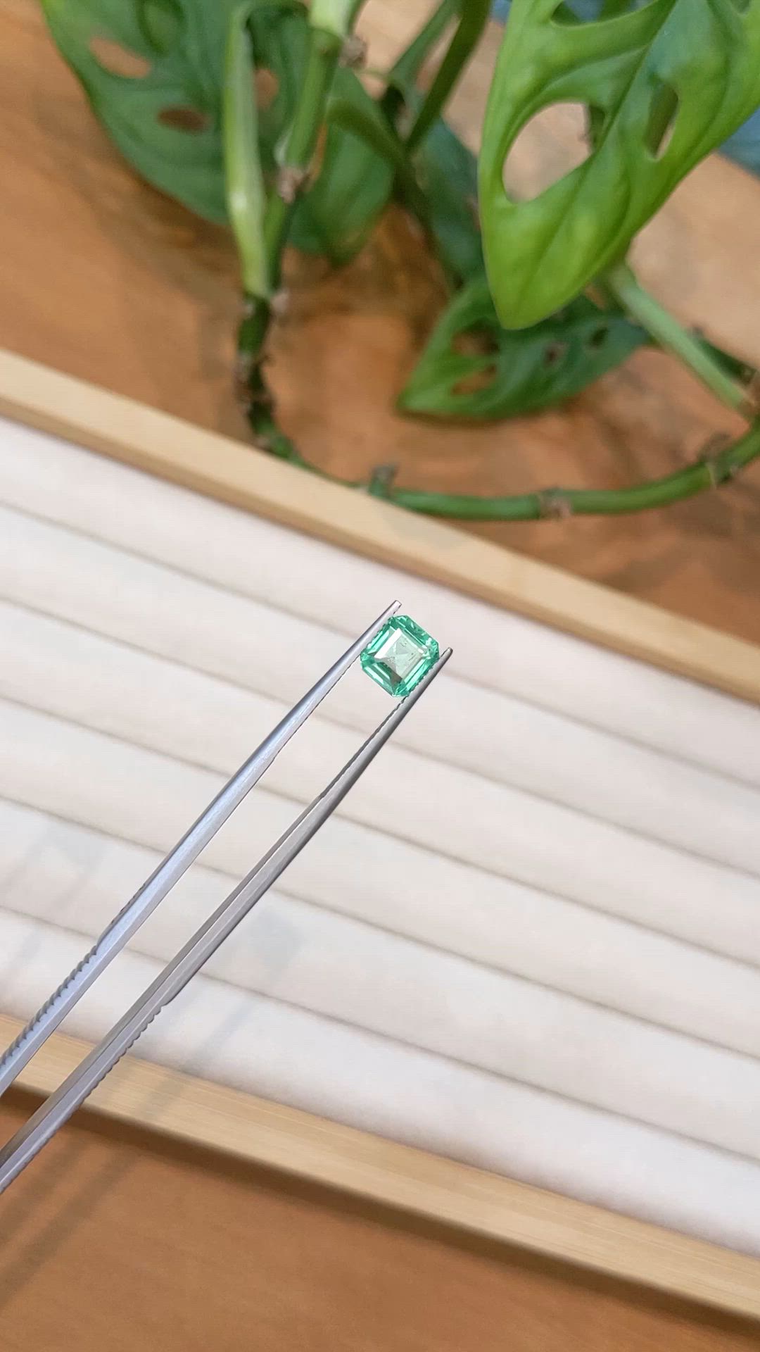 1.85 Ct. Emerald from Nigeria Size Video
