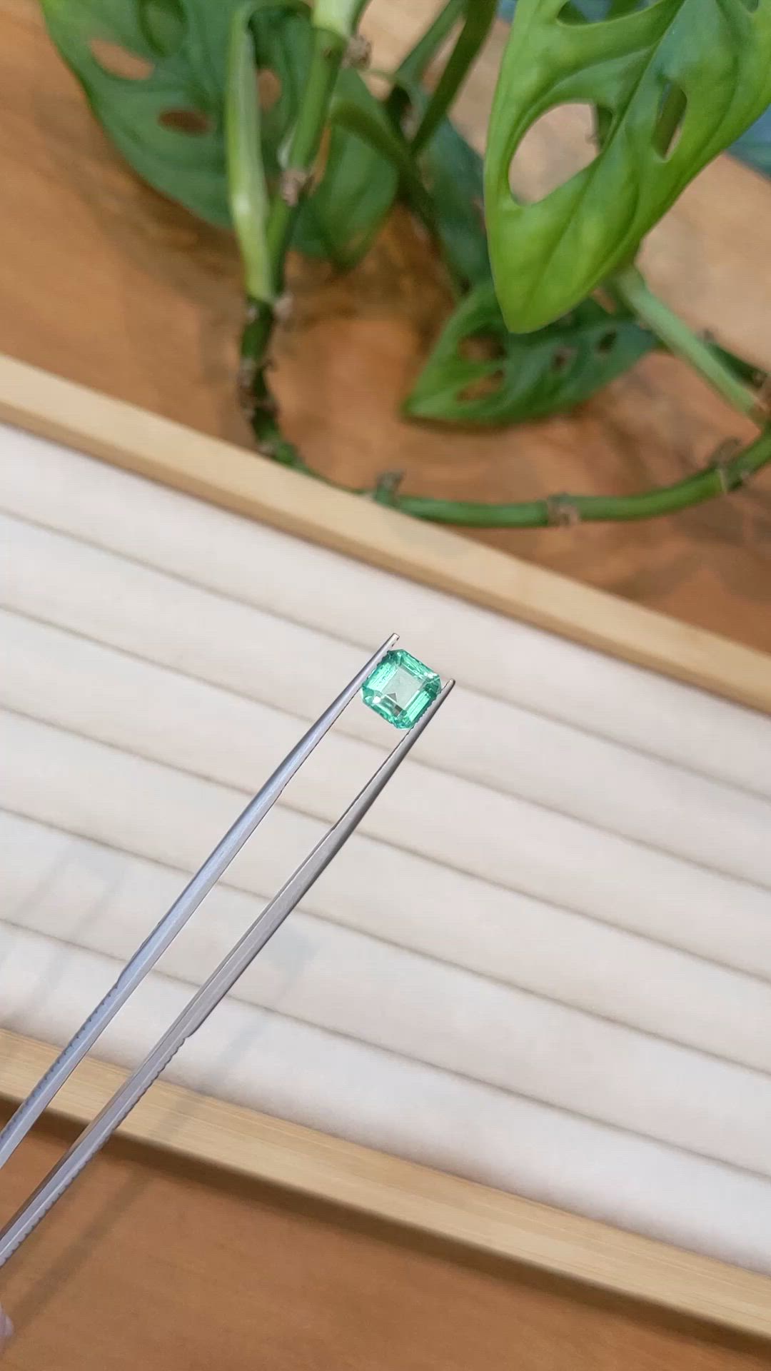 1.91 Ct. Emerald from Nigeria Size Video