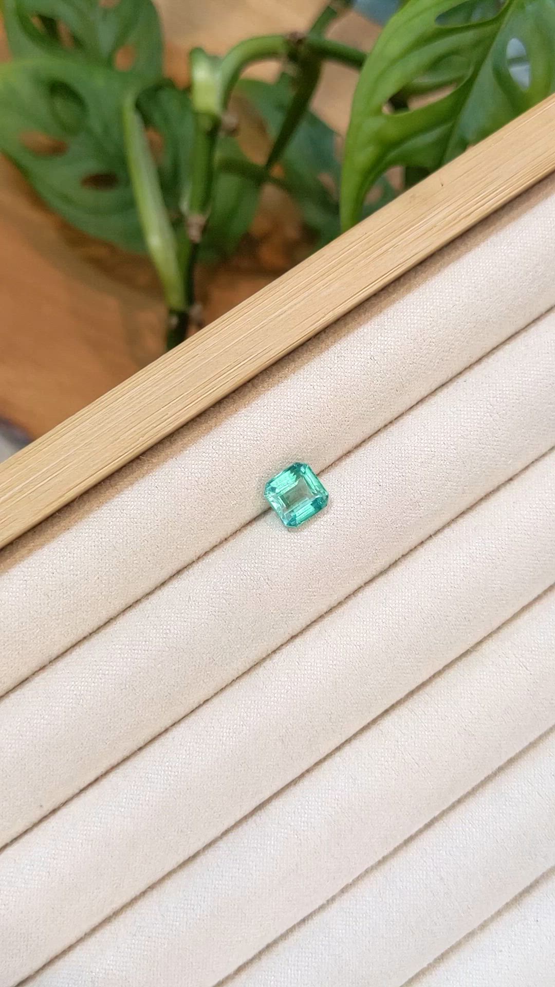 1.91 Ct. Emerald from Nigeria Size Video