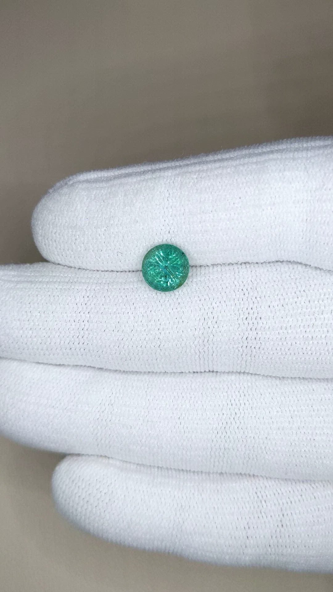 1.67 Ct. Emerald from Zambia Size Video