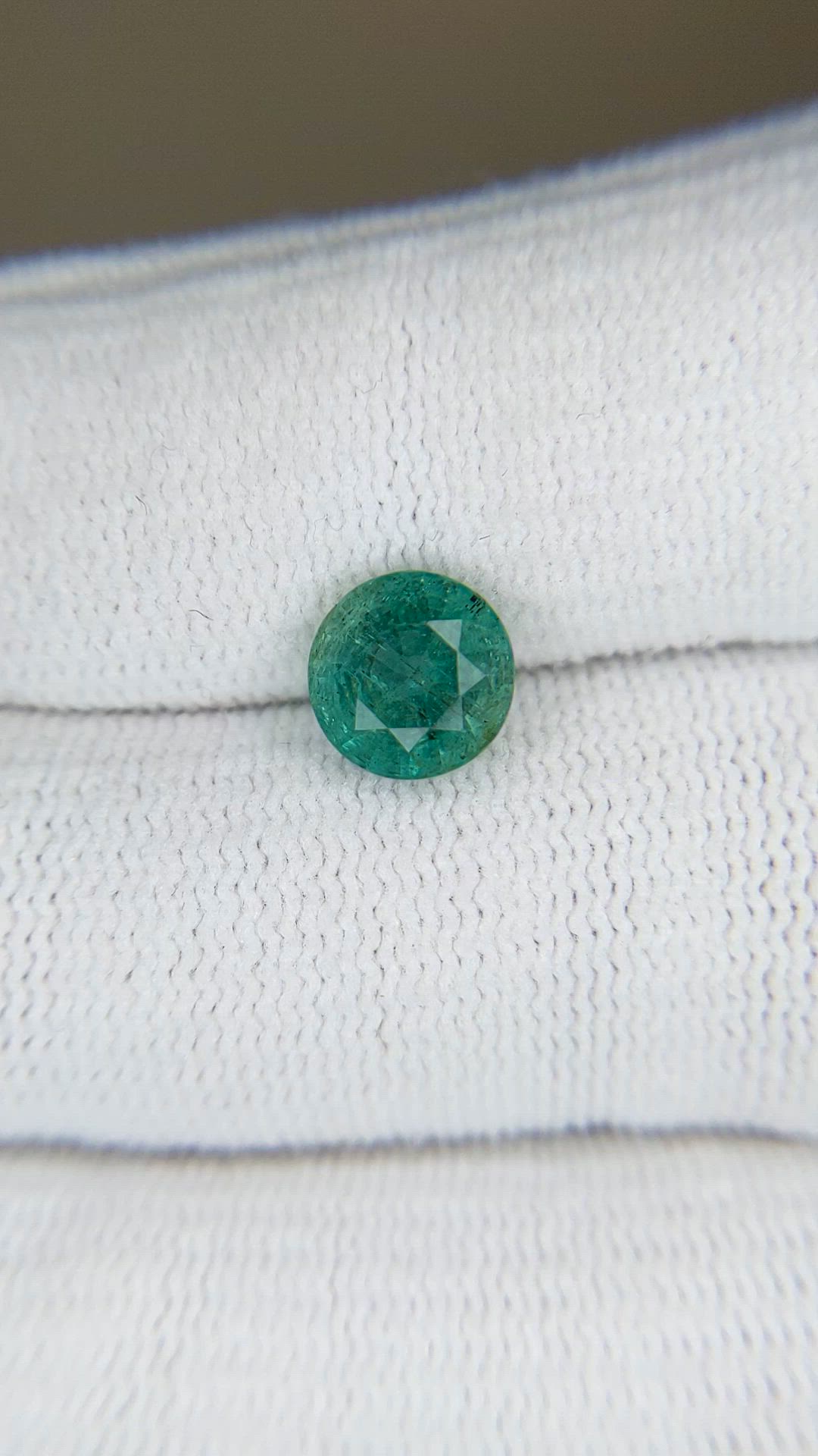 1.67 Ct. Emerald from Zambia Size Video