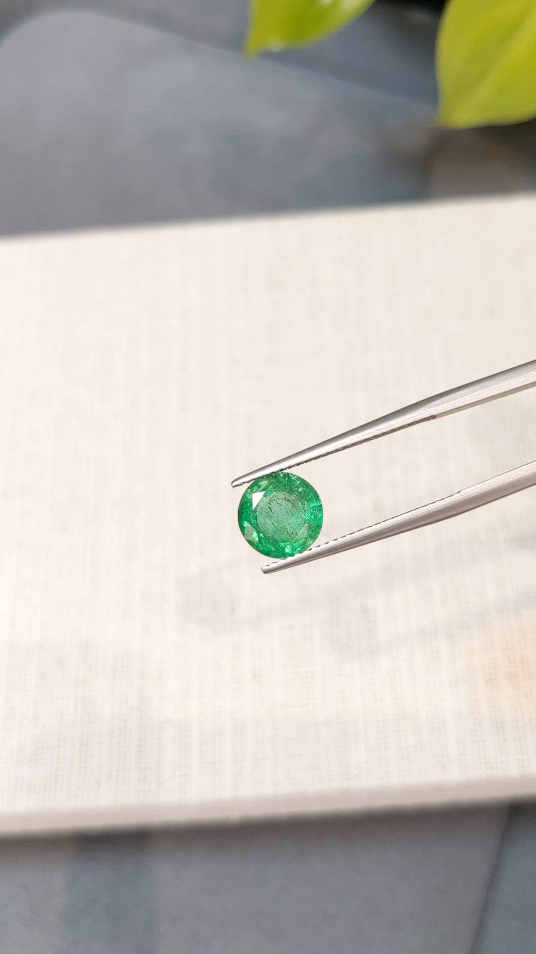1.92 Ct. Emerald from Zambia Size Video