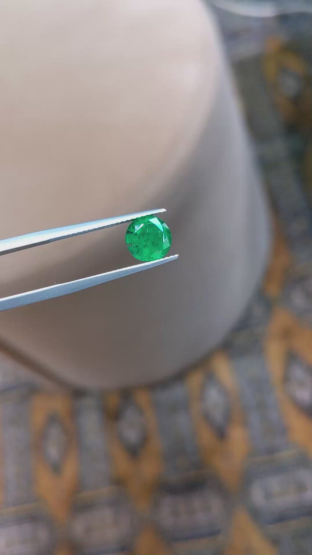 2.00 Ct. Emerald from Zambia Size Video