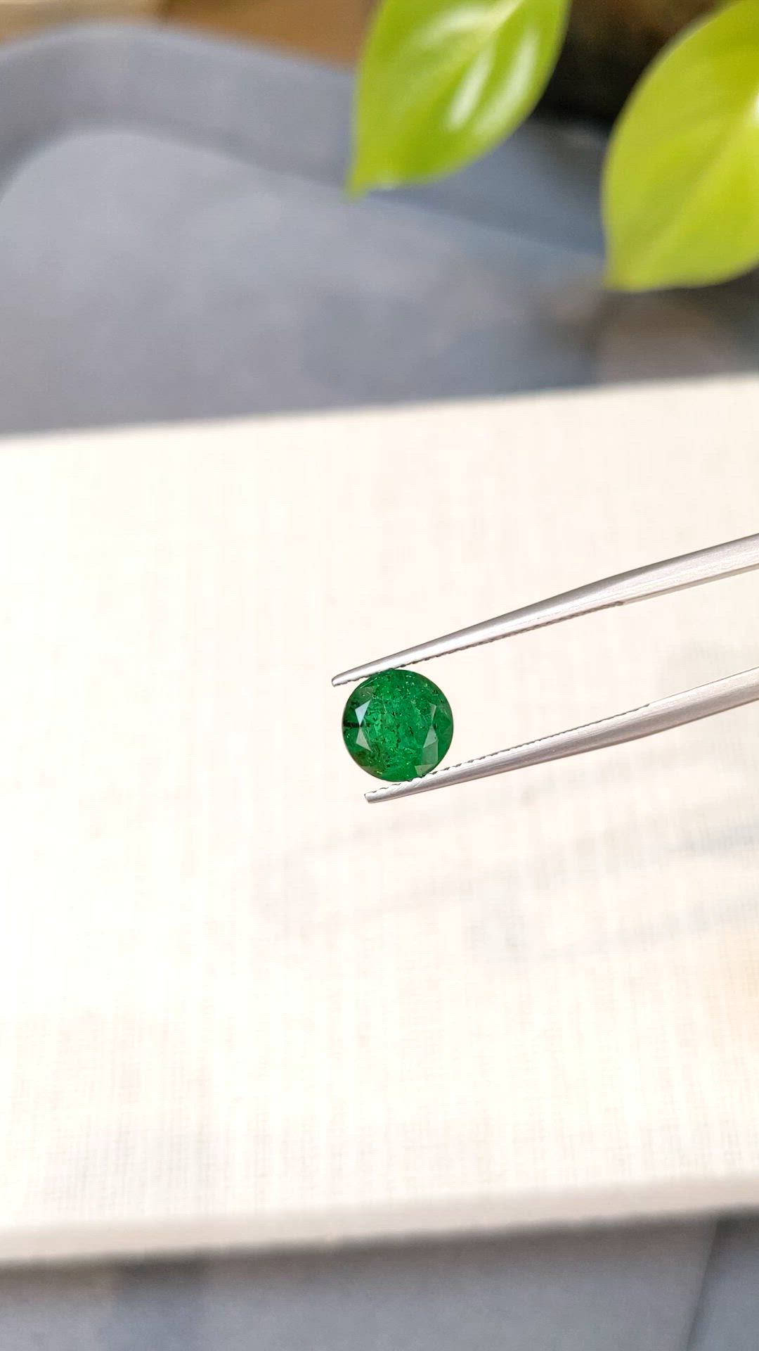 2.00 Ct. Emerald from Zambia Size Video