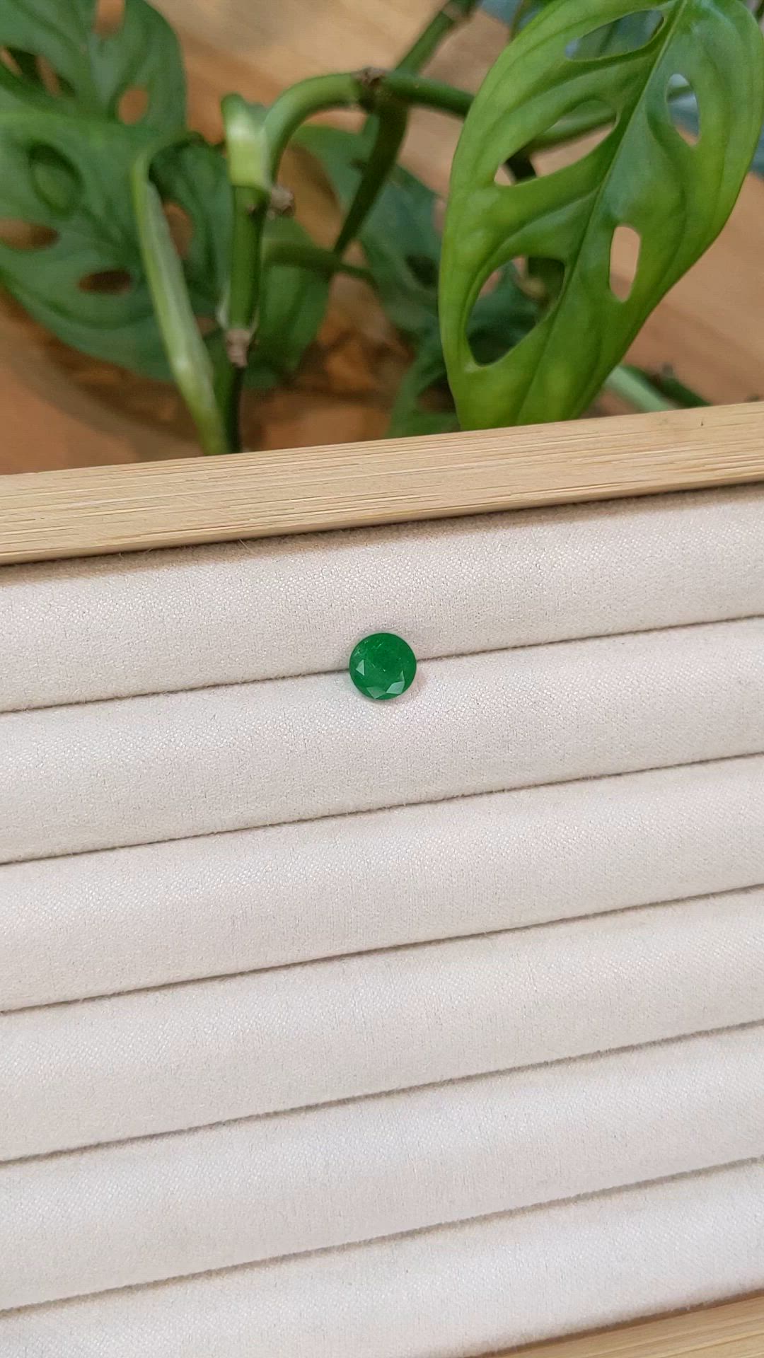 1.45 Ct. Emerald from Zambia Size Video