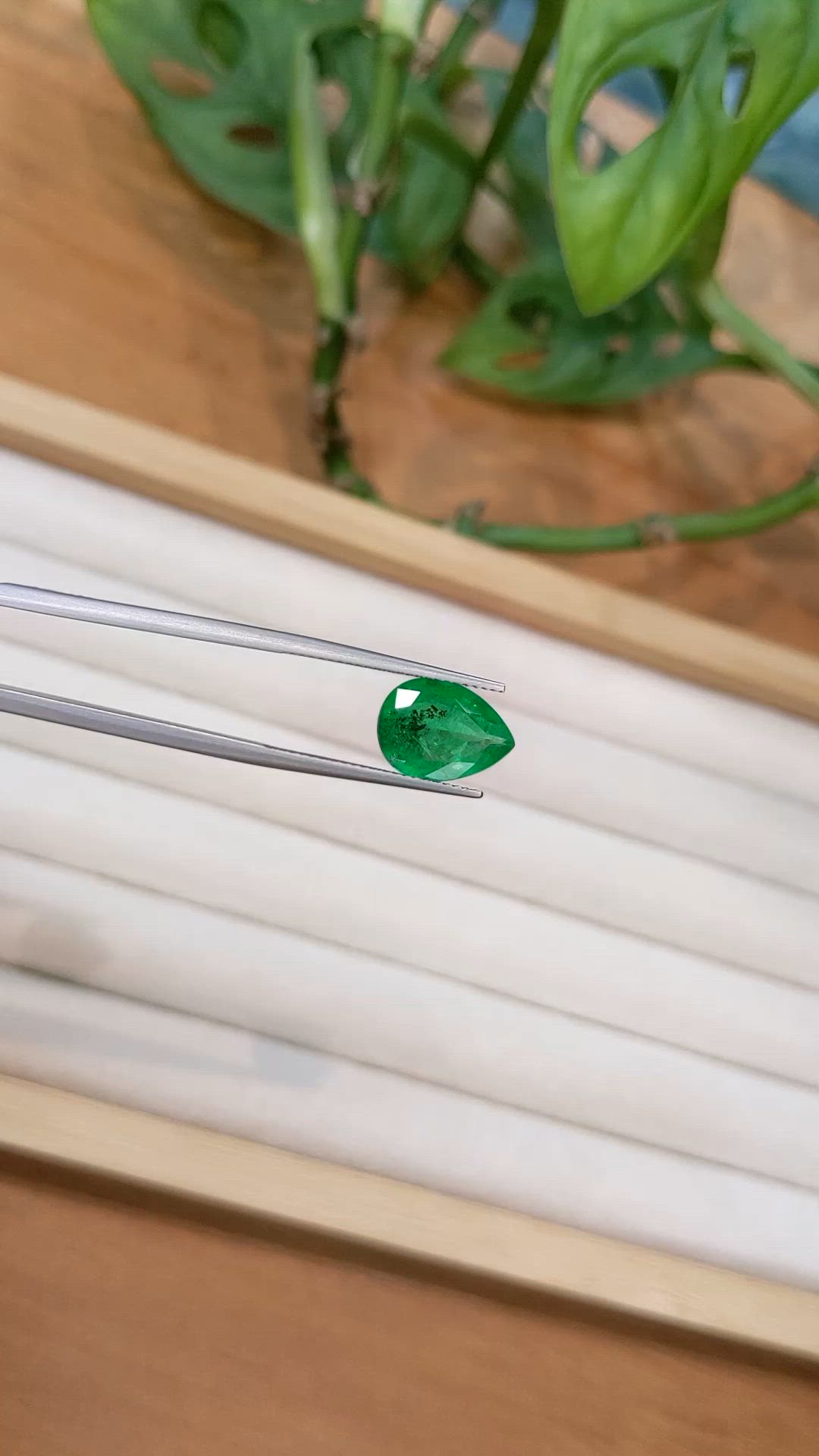 3.19 Ct. Emerald from Zambia Size Video