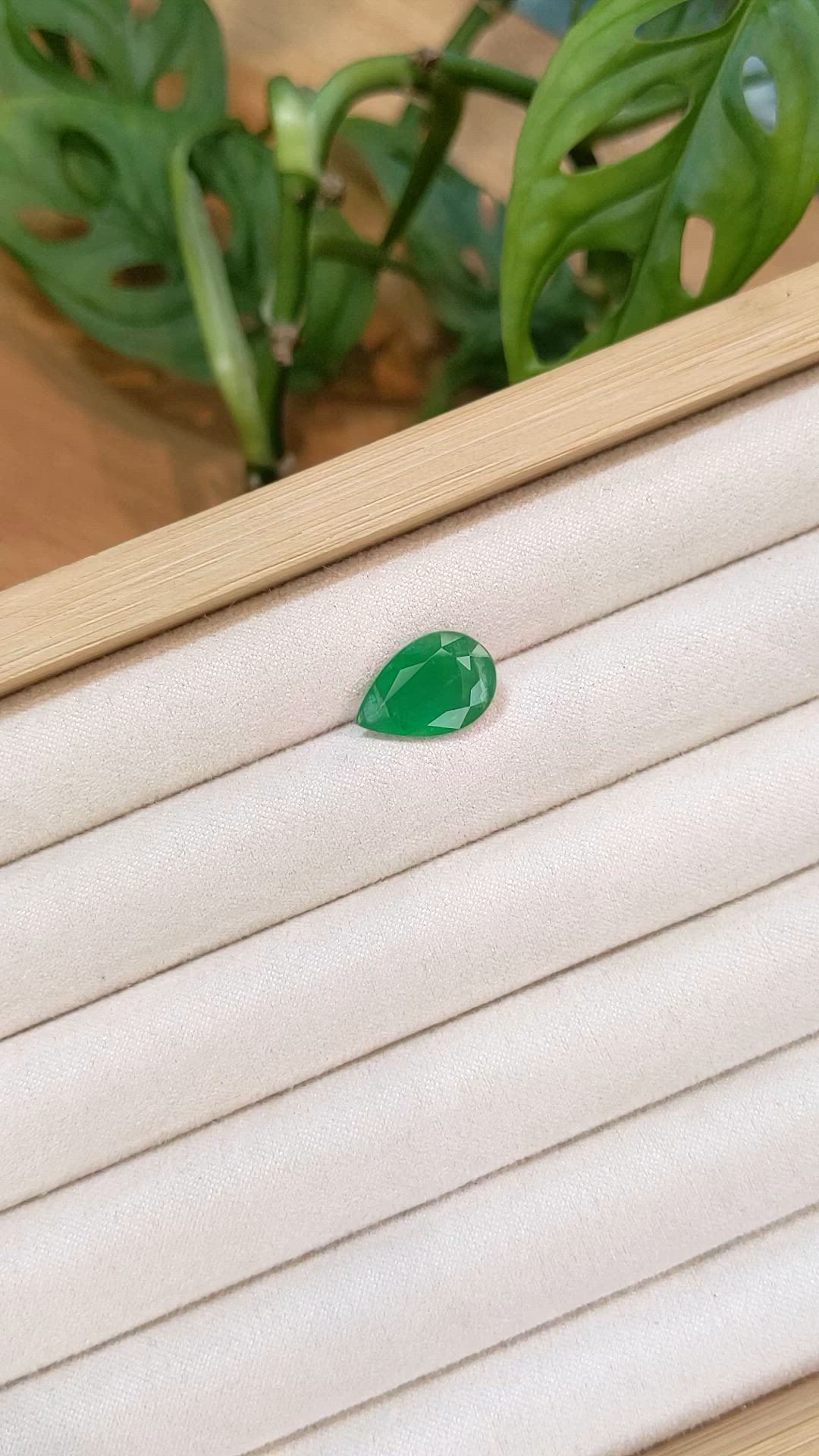 4.50 Ct. Emerald from Zambia Size Video