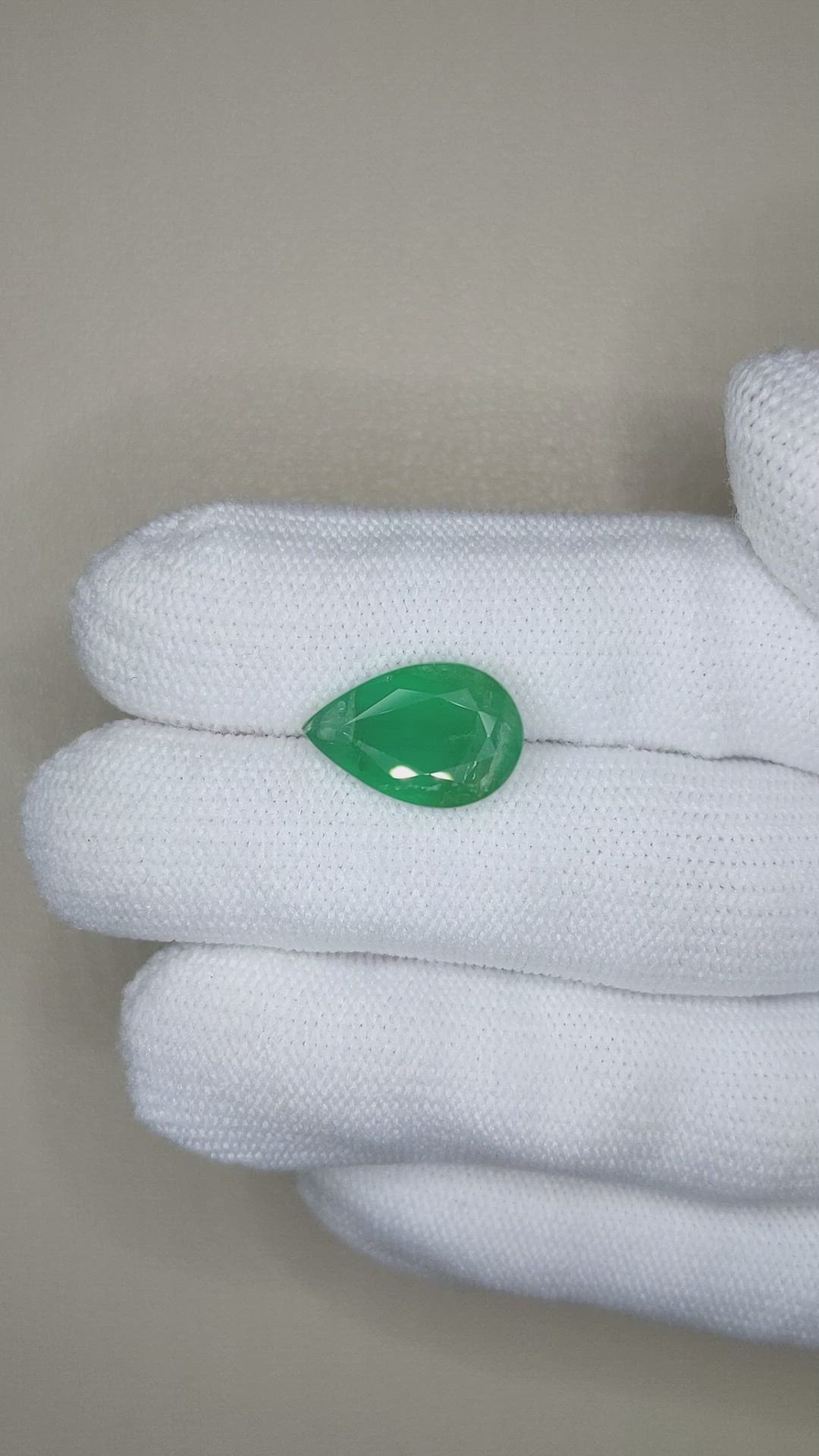 4.50 Ct. Emerald from Zambia Size Video