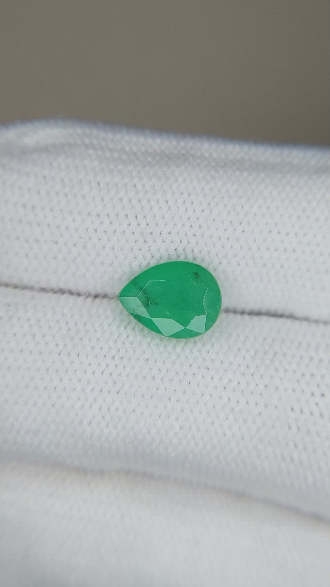 1.55 Ct. Emerald from Zambia Size Video