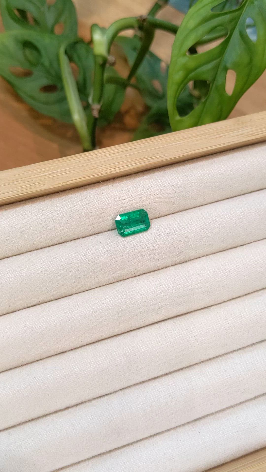 2.23 Ct. Emerald from Zambia Size Video