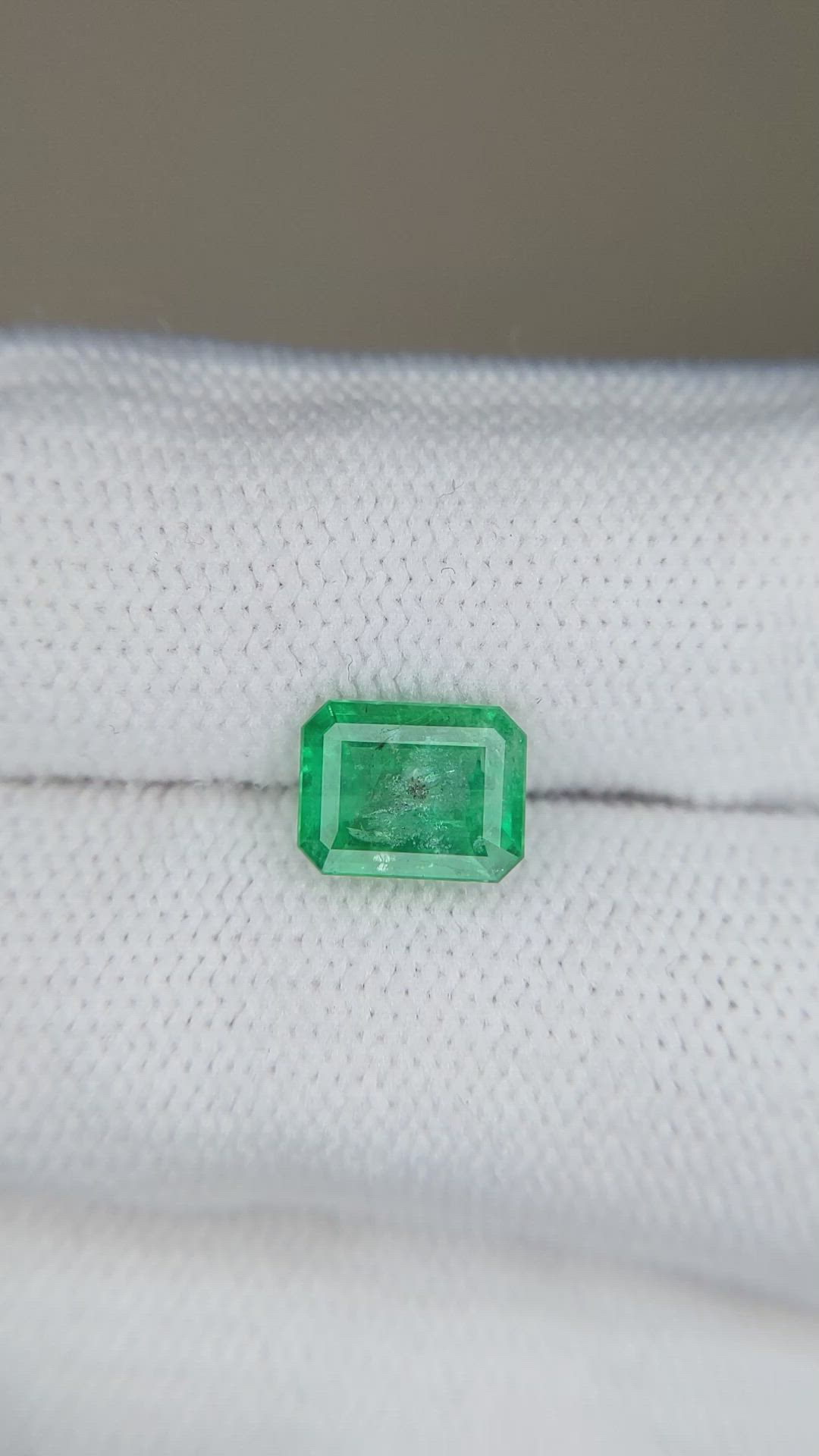 1.47 Ct. Emerald from Zambia Size Video