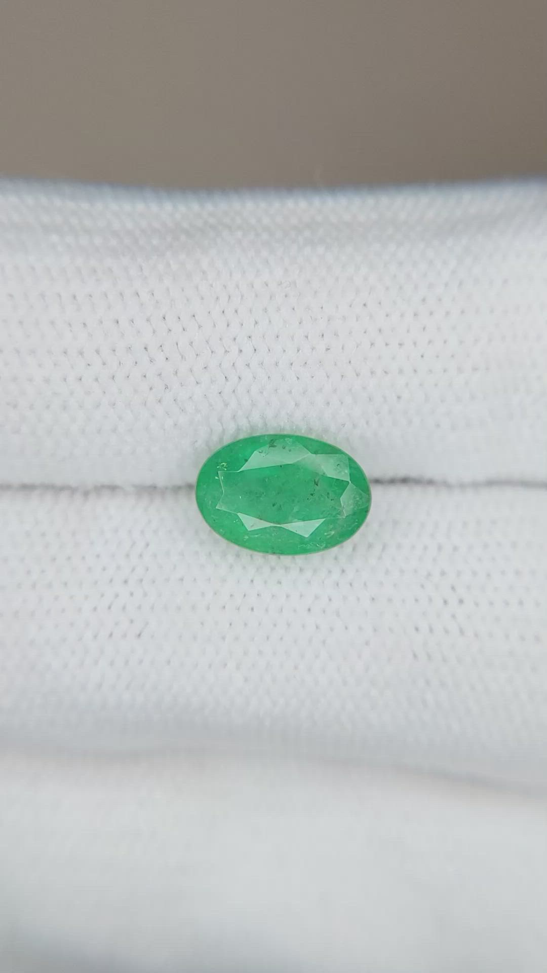 1.74 Ct. Emerald from Zambia Size Video