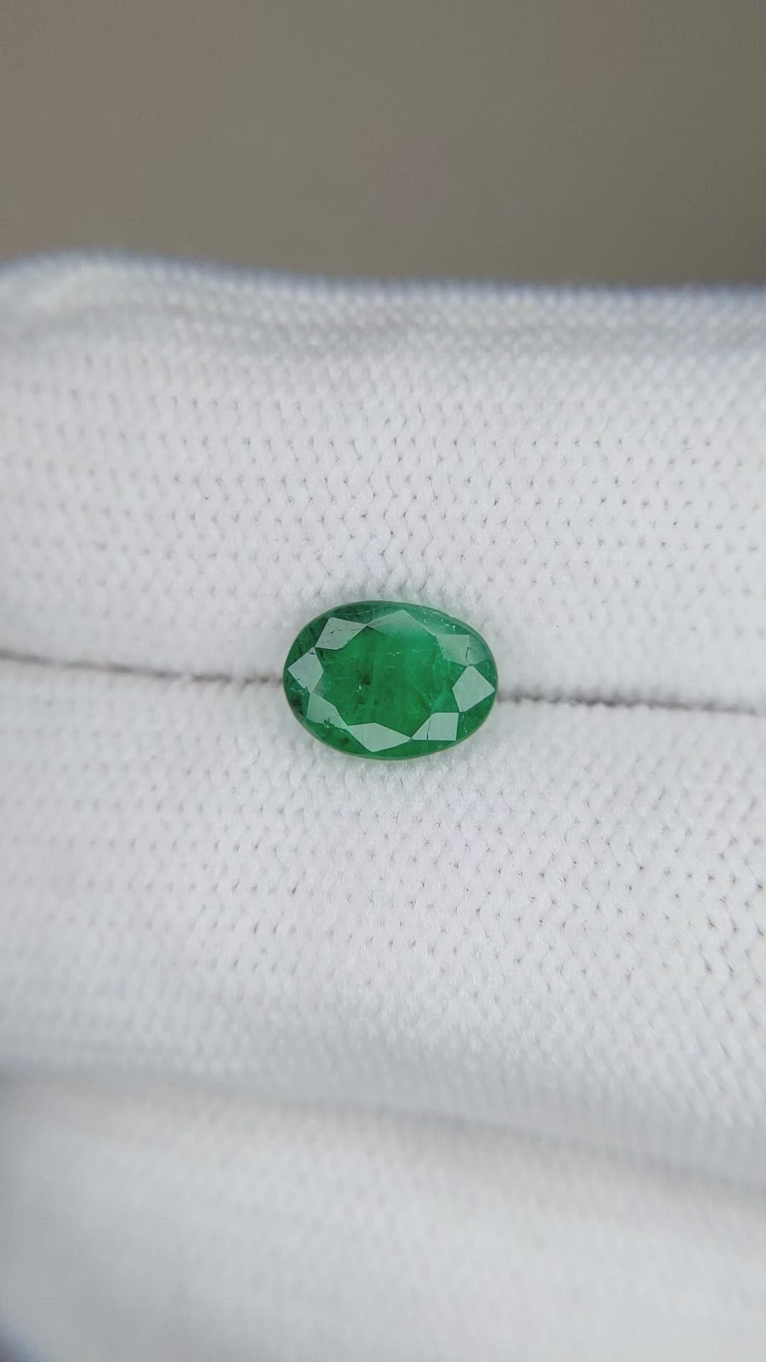 1.25 Ct. Emerald from Zambia Size Video