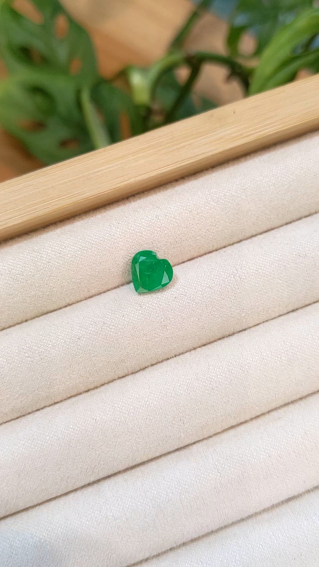 1.68 Ct. Emerald from Zambia Size Video