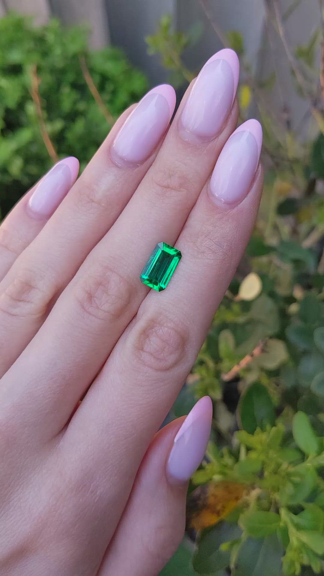 2.05 Ct. Emerald from Zambia Size Video