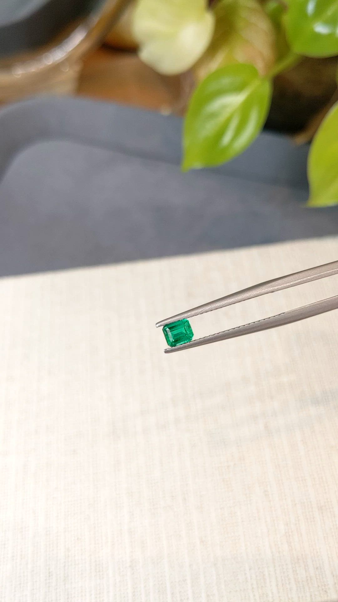 0.36 Ct. Emerald from Afghanistan Size Video