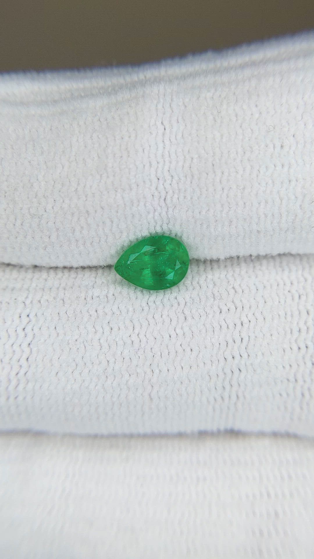 0.63 Ct. Emerald from Afghanistan Size Video