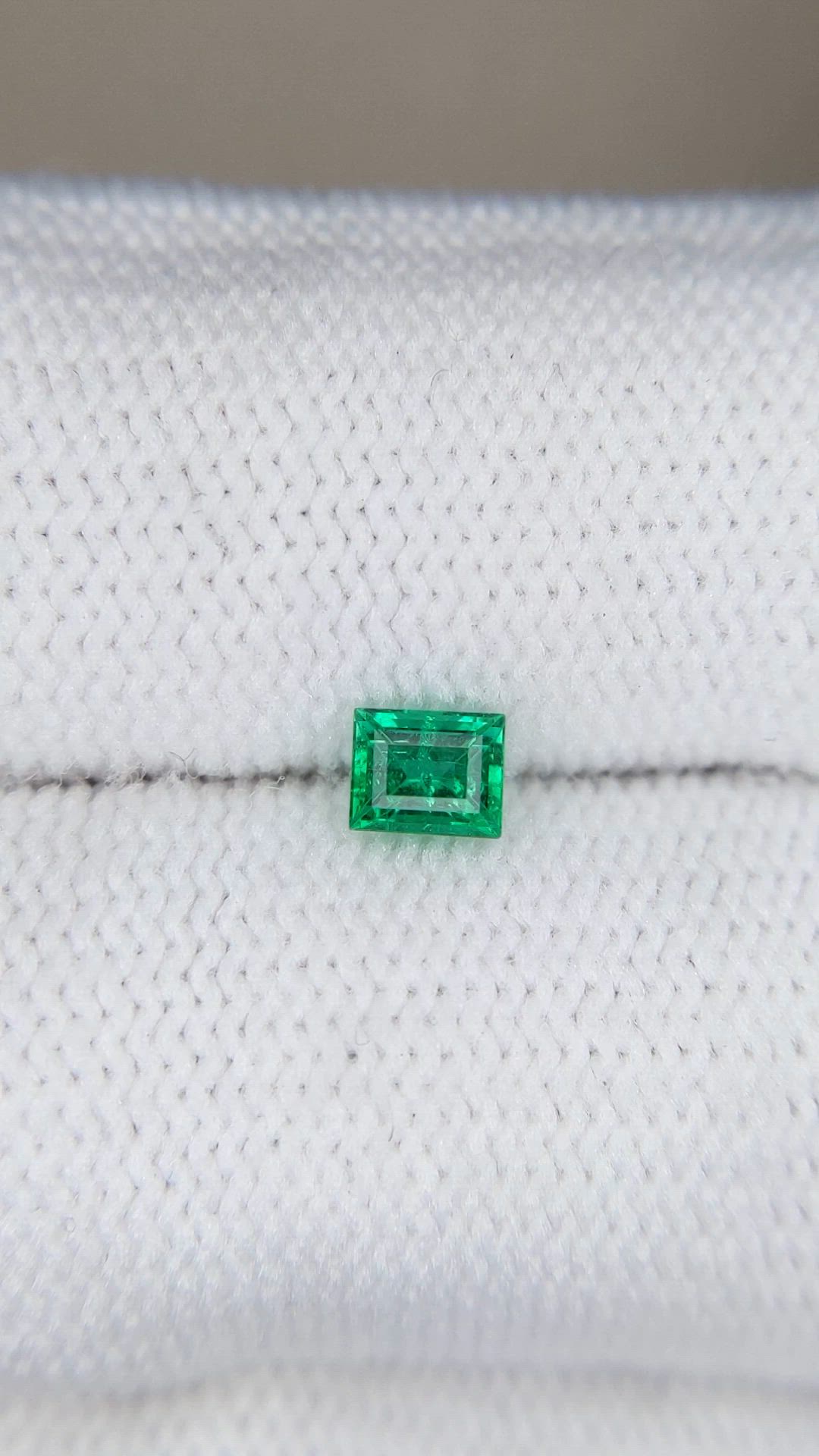 0.26 Ct. Emerald from Afghanistan Size Video
