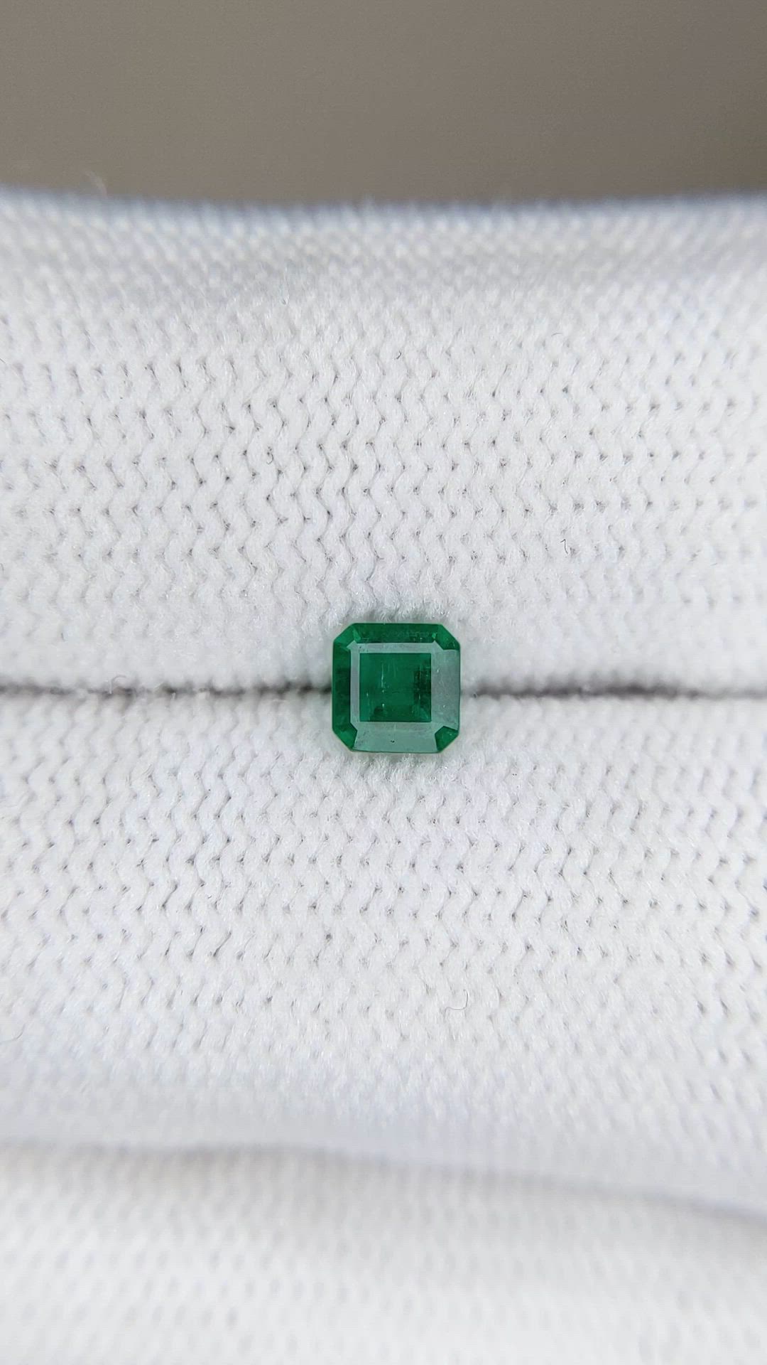 0.31 Ct. Emerald from Afghanistan Size Video