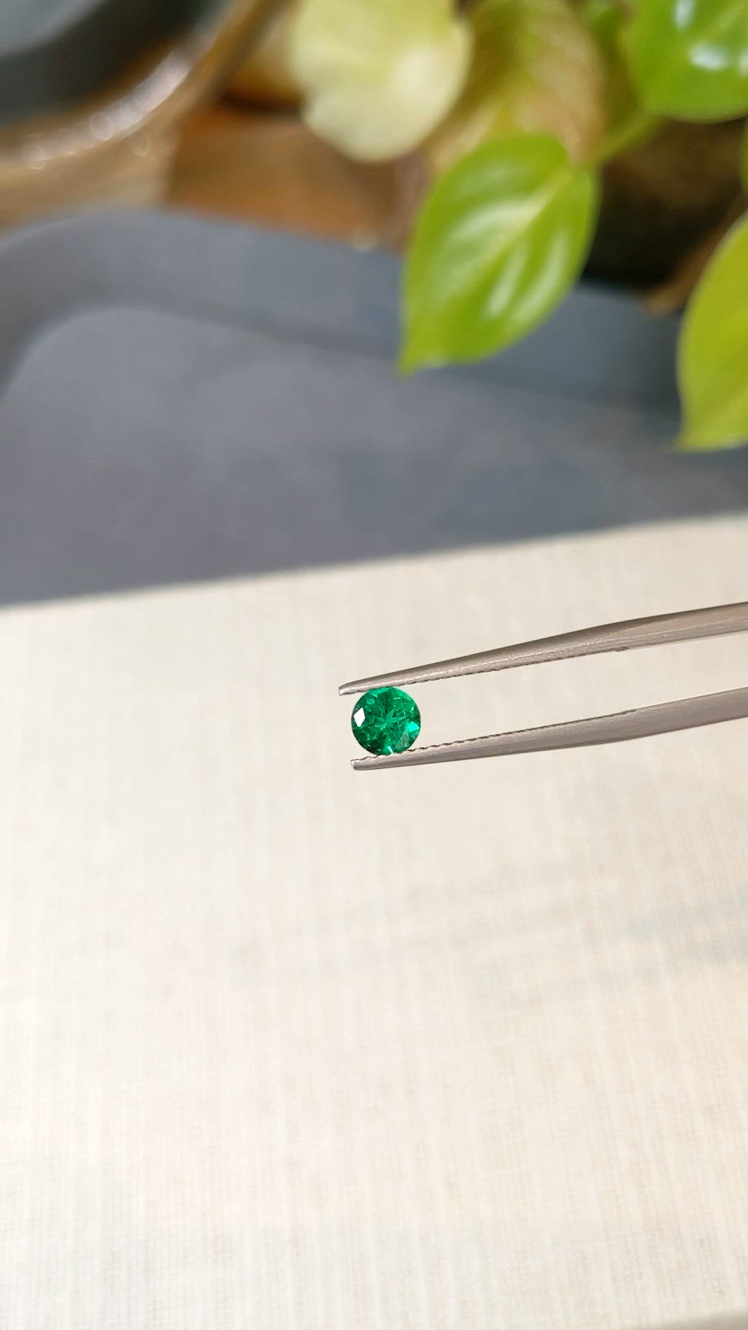 0.35 Ct. Emerald from Afghanistan Size Video