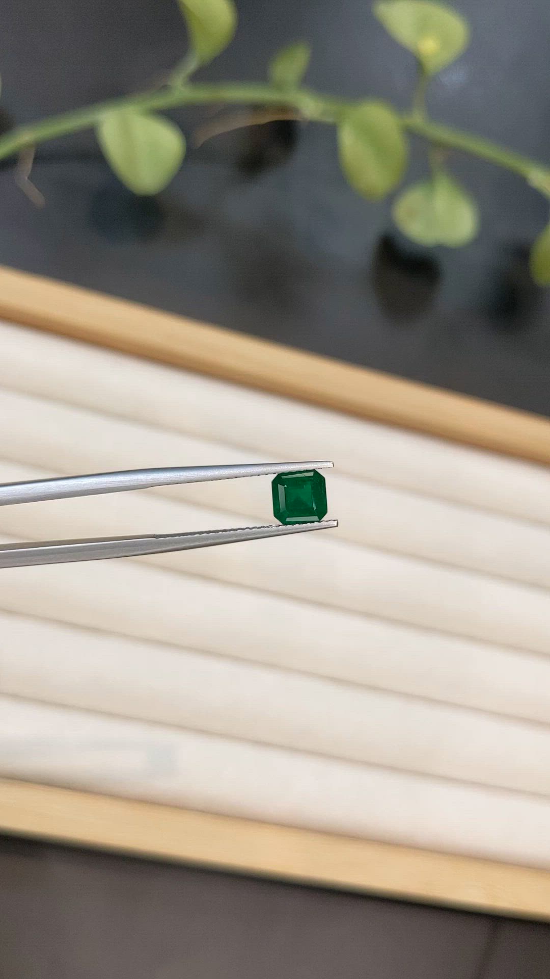 1.07 Ct. Emerald from Afghanistan Size Video