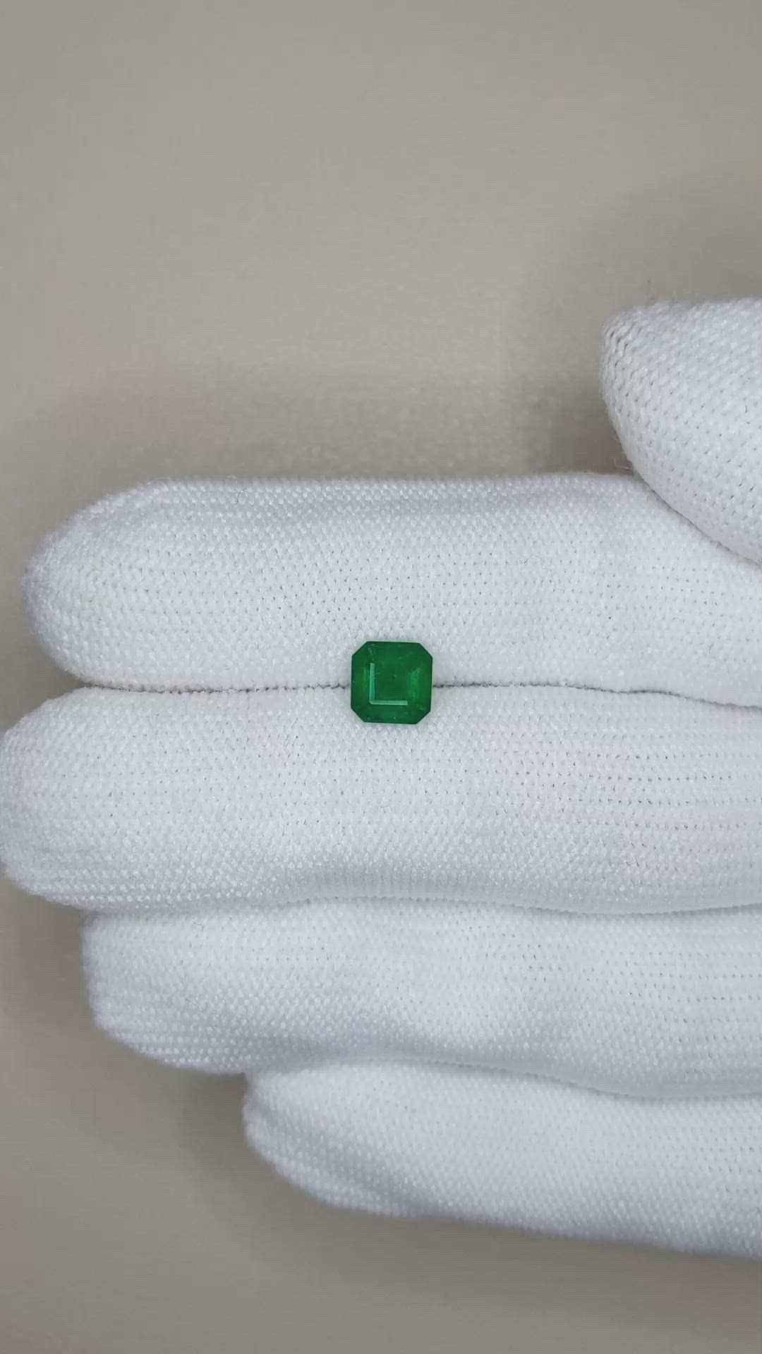 1.07 Ct. Emerald from Afghanistan Size Video