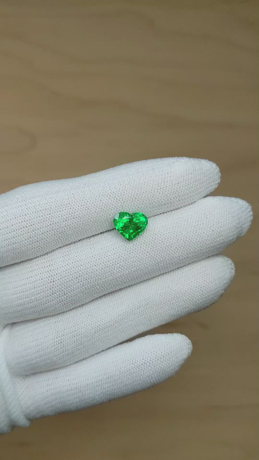 2.00 Ct. Emerald from Zambia Size Video