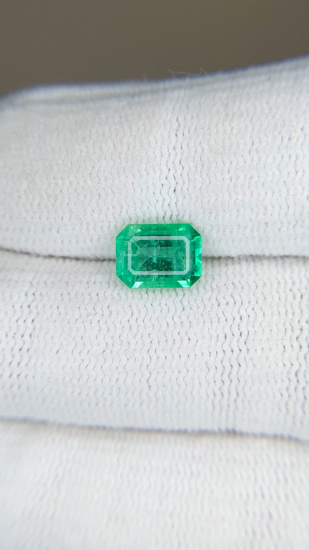 1.48 Ct. Emerald from Brazil Size Video