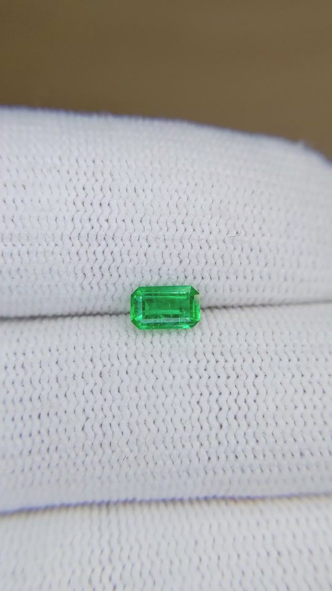 0.43 Ct. Emerald from Afghanistan Size Video