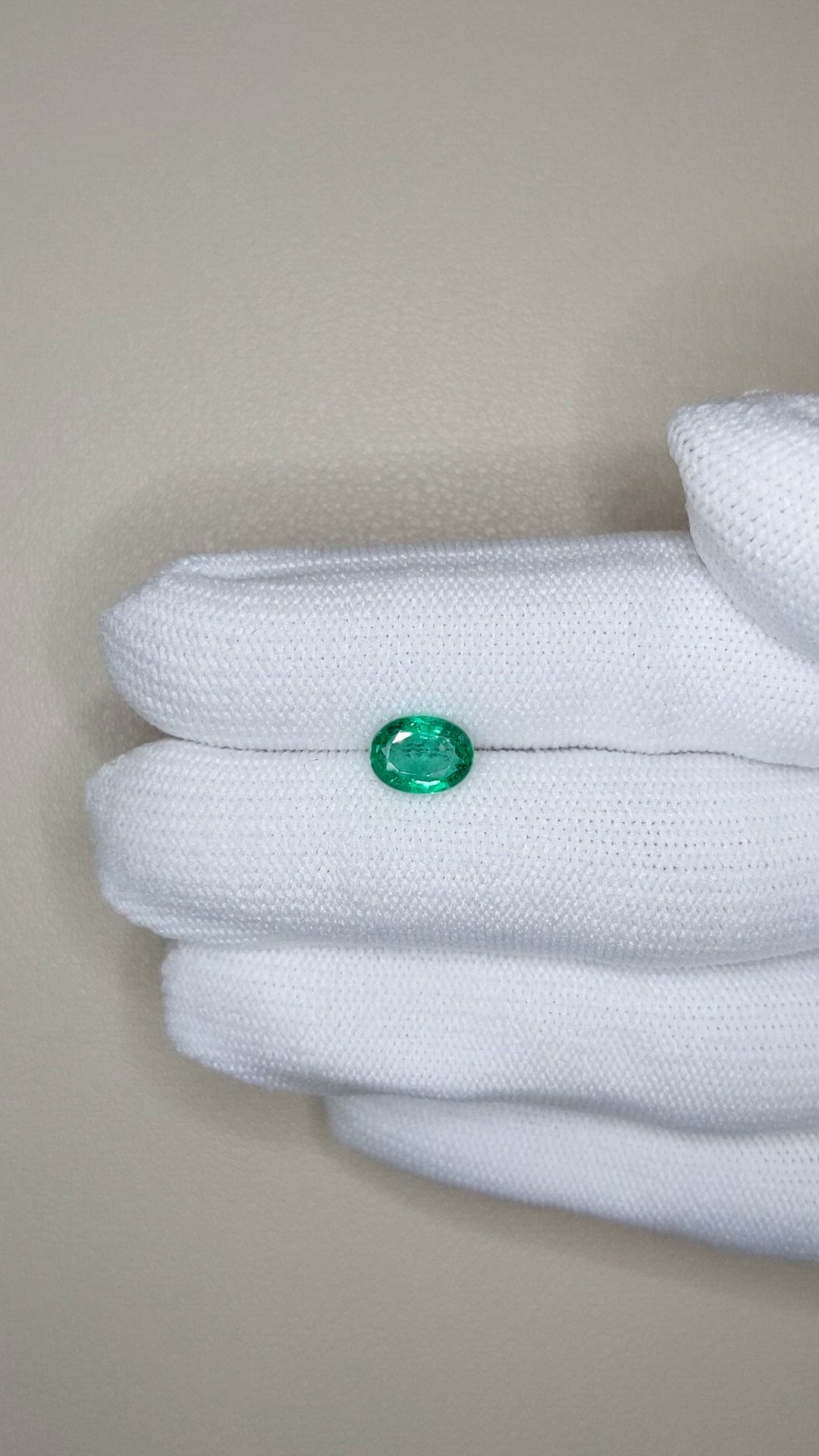 1.20 Ct. Emerald from Colombia Size Video