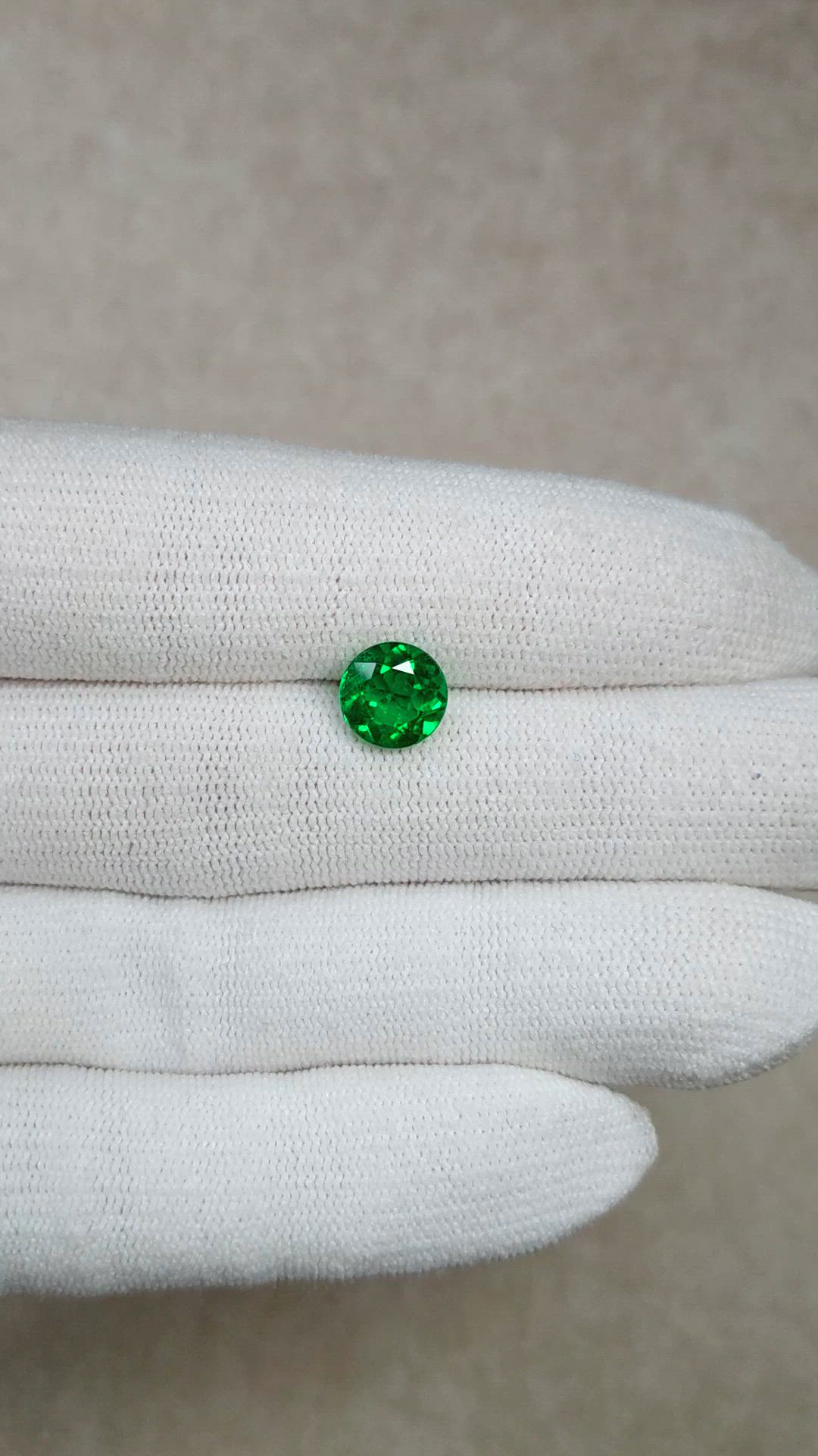 2.07 Ct. Emerald from Zambia Size Video