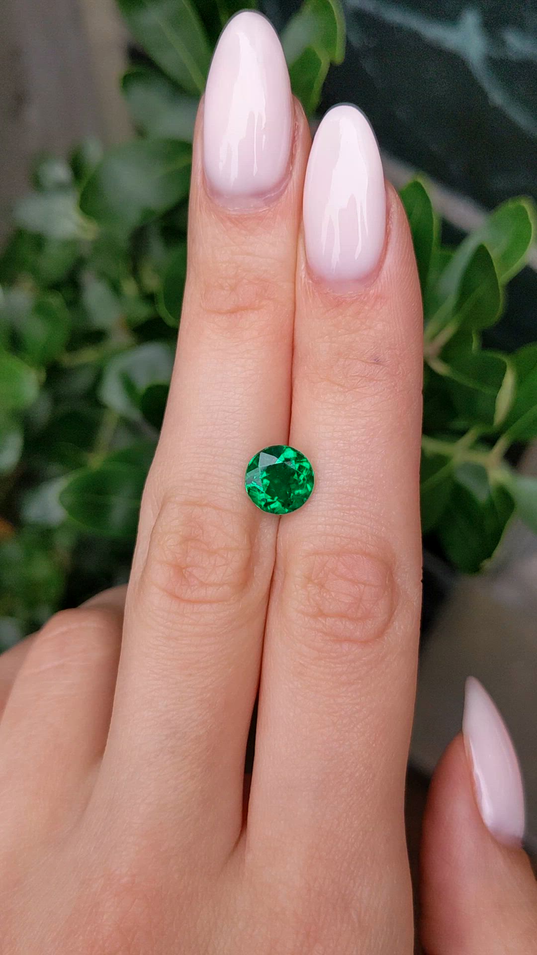 2.07 Ct. Emerald from Zambia Size Video