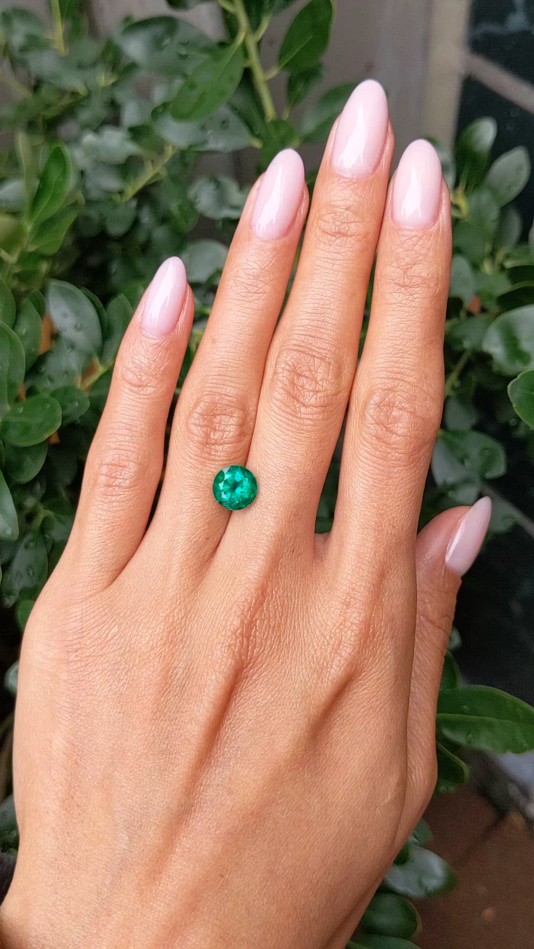 2.17 Ct. Emerald from Zambia Size Video