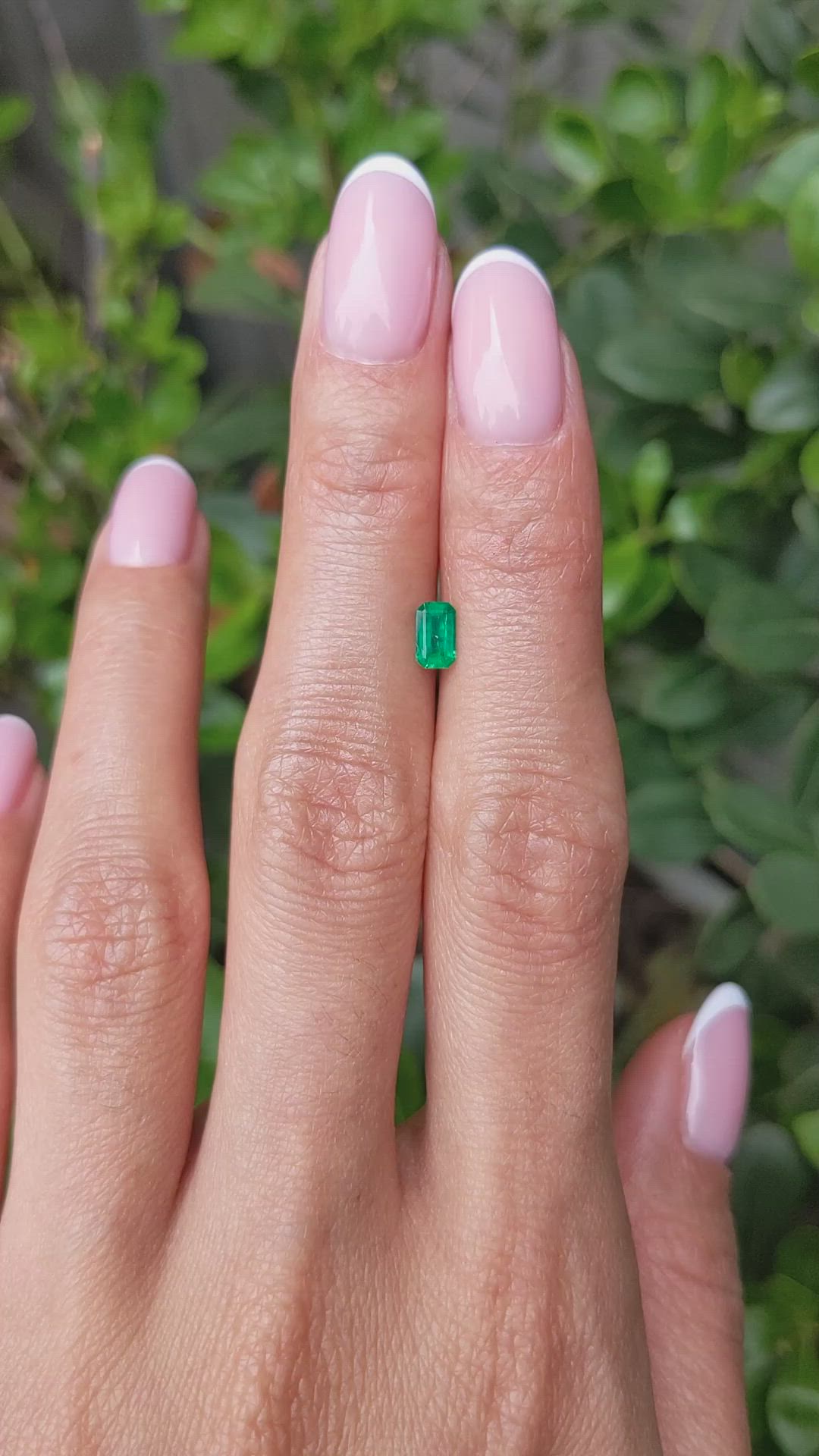 0.36 Ct. Emerald from Afghanistan Size Video