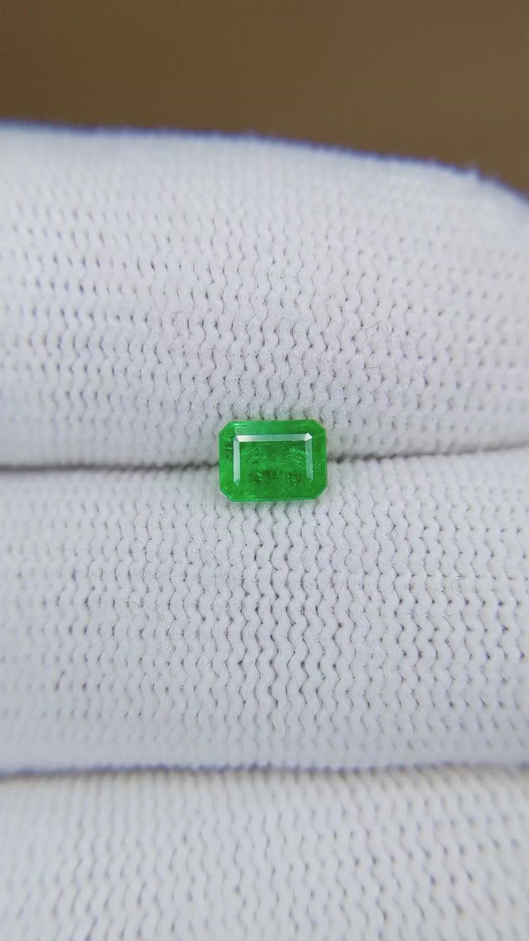 0.47 Ct. Emerald from Afghanistan Size Video