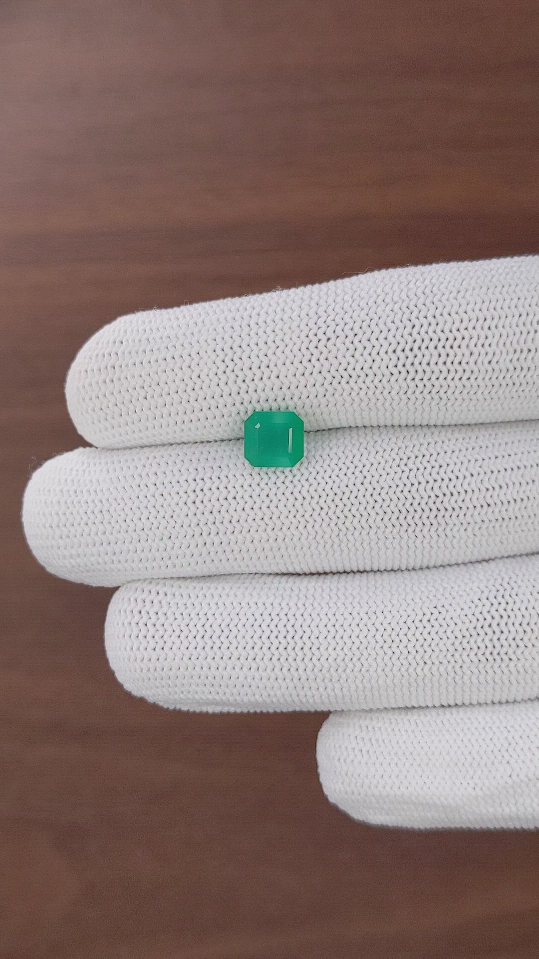 1.48 Ct. Emerald from Zambia Size Video